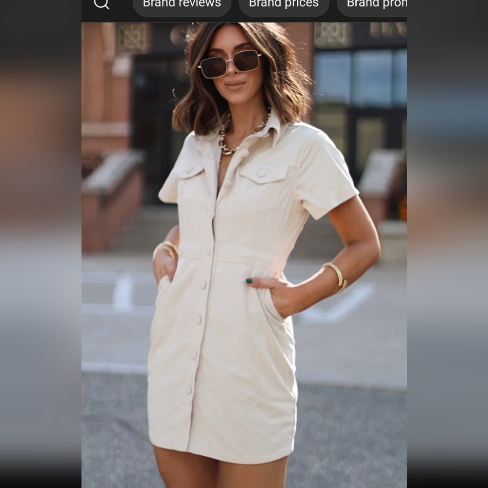 ISO Lane 201 corduroy dress